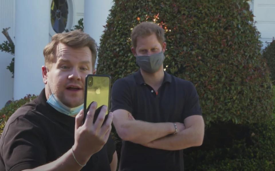 Prince Harry &  James Corden - YouTube