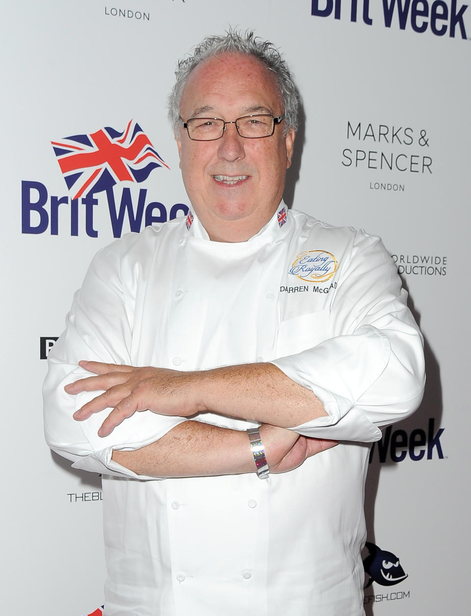 Le chef Darren McGrady assiste à la réception et au gala VIP du 10e anniversaire de BritWeek à l'hôtel Fairmont le 1er mai 2016 à Los Angeles, en Californie.