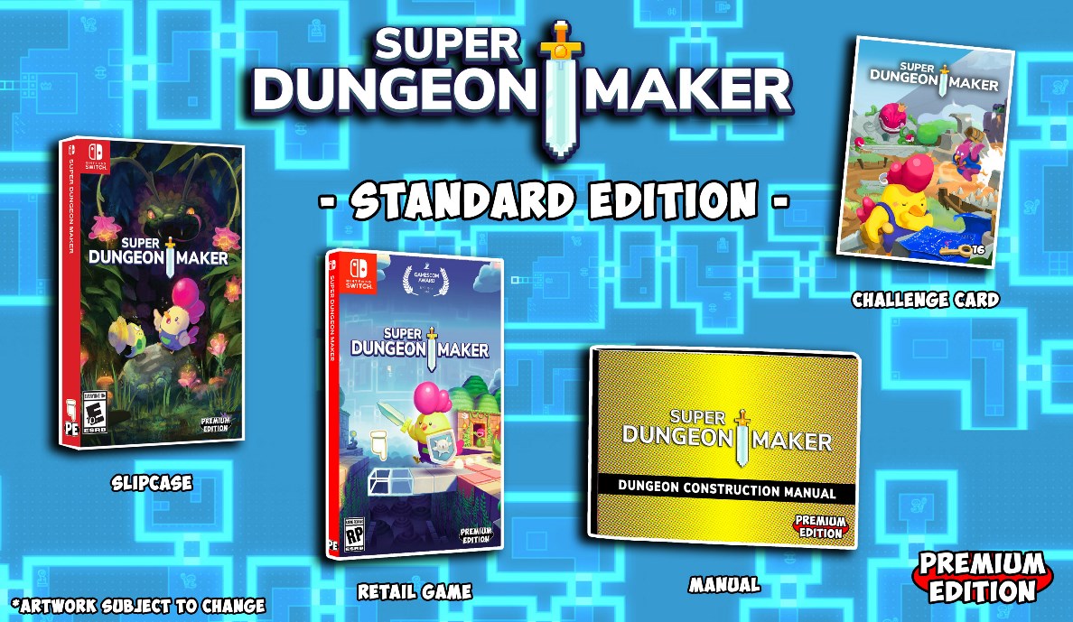 Super Dungeon Maker physique