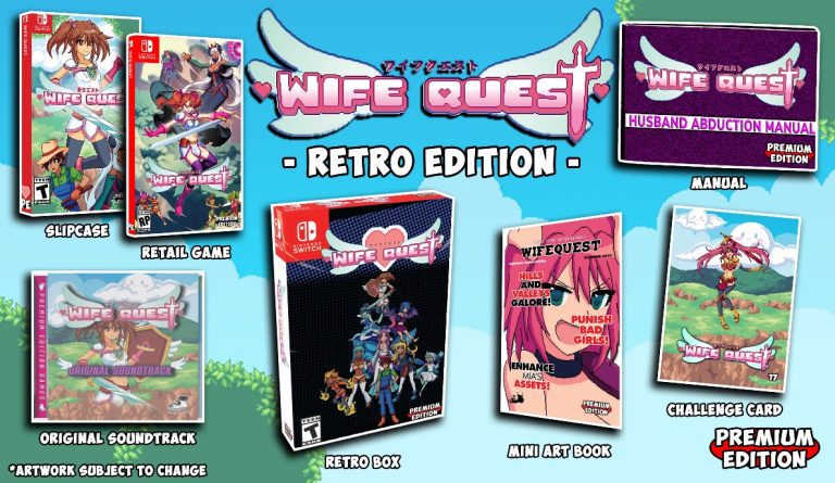 Wife Quest, les sorties physiques de Super Dungeon Maker Switch annoncées
