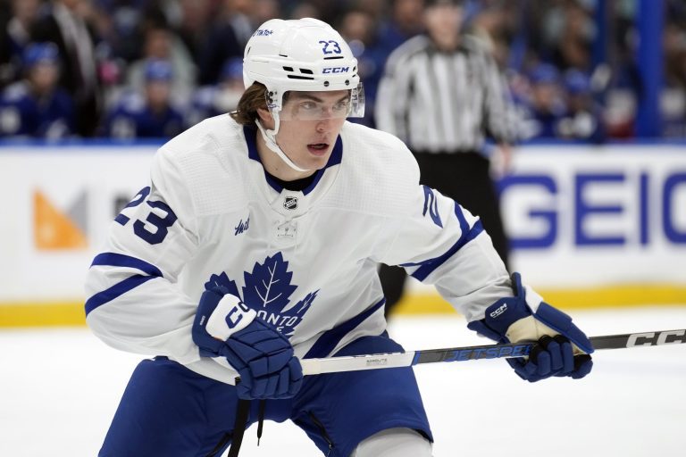 Matthew Knies des Maple Leafs semble être le 13e attaquant à commencer les séries éliminatoires