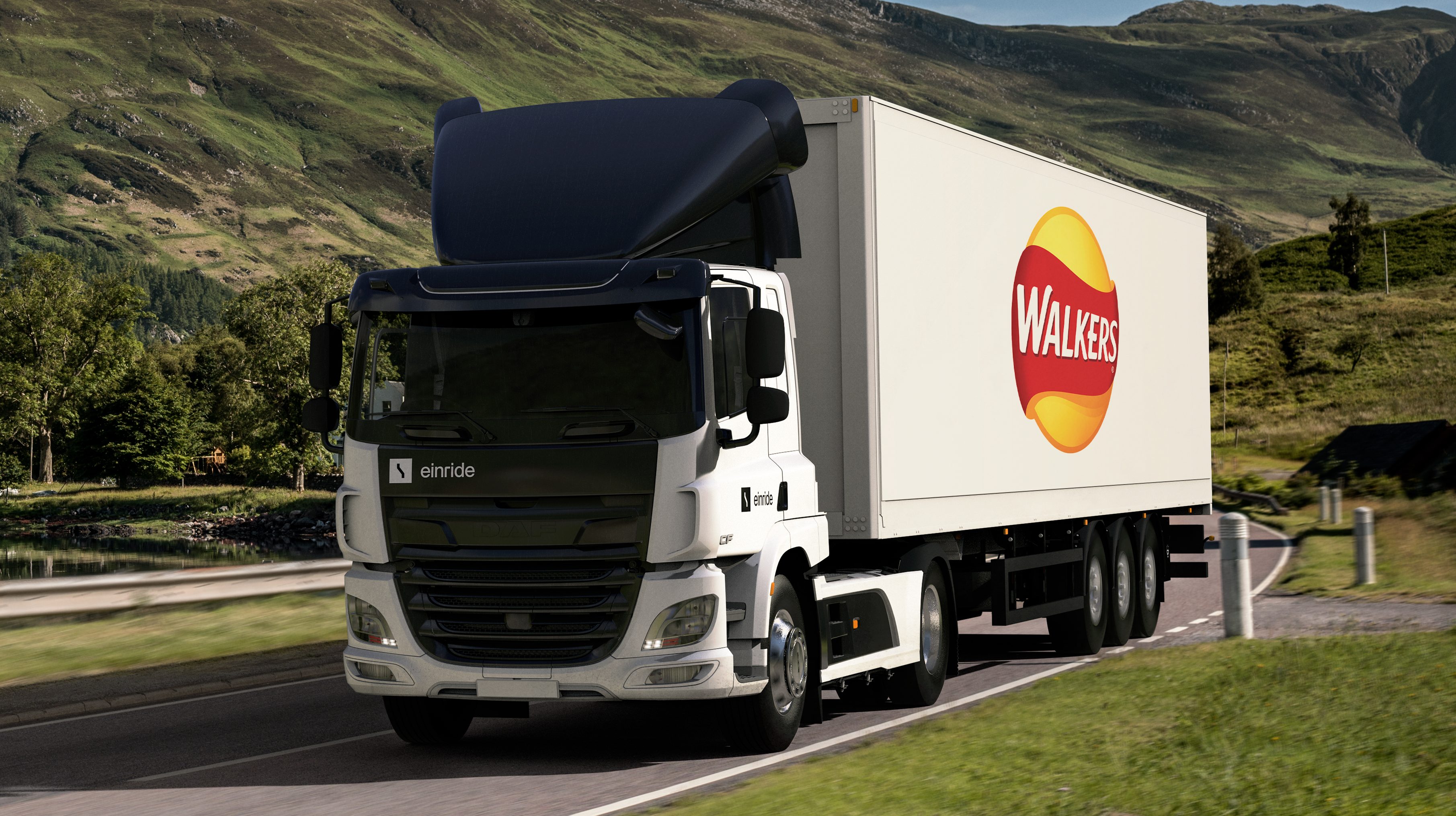 Camion PepsiCo (Walkers) d'Einride