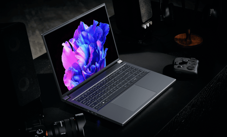 Acer Swift X16 défie le MacBook Pro avec un écran OLED 3K et un GPU RTX 4050