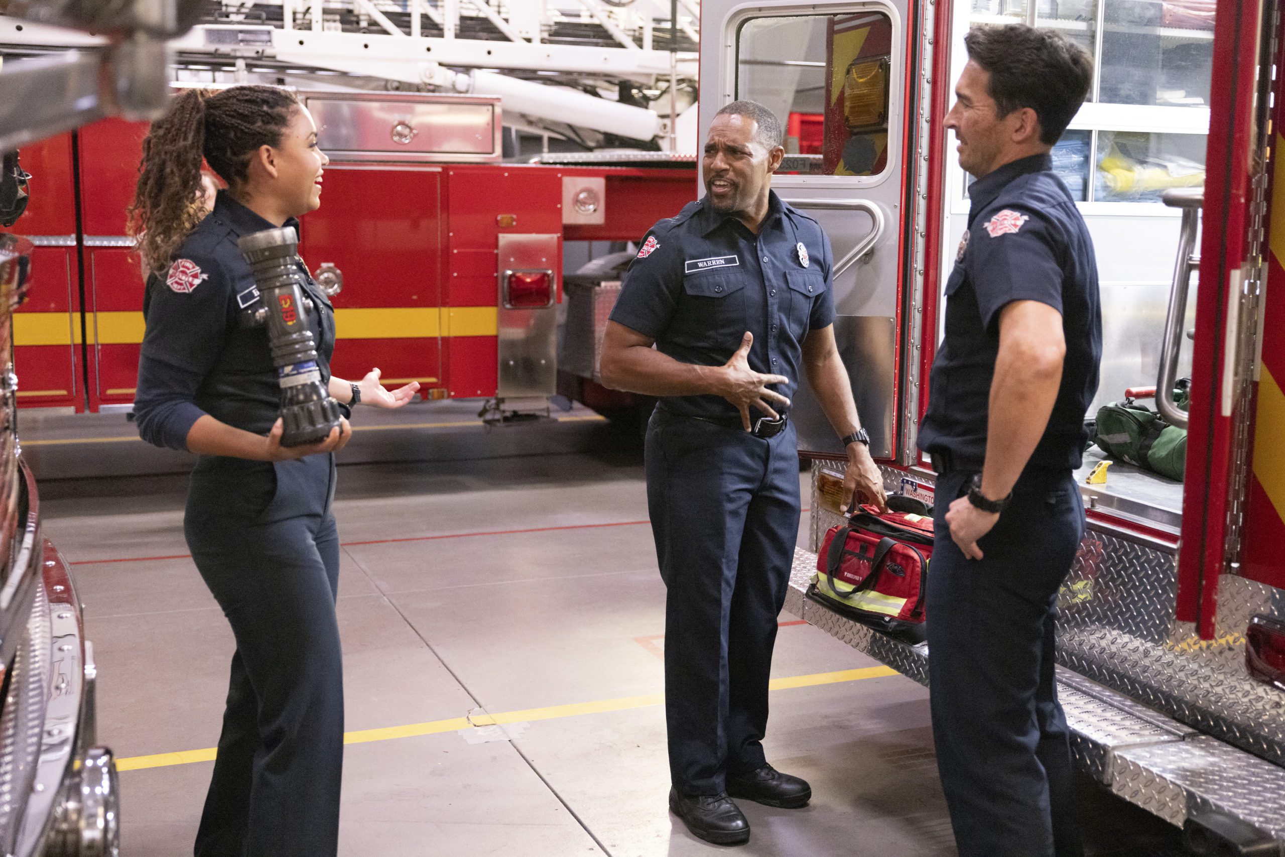  Station 19 : Saison 7 ;  Renouvellement annoncé pour 2023-24 pour la série ABC Firefighter
