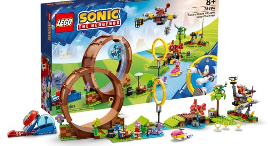 Les ensembles LEGO Sonic incluront Sonic, Tails et Amy