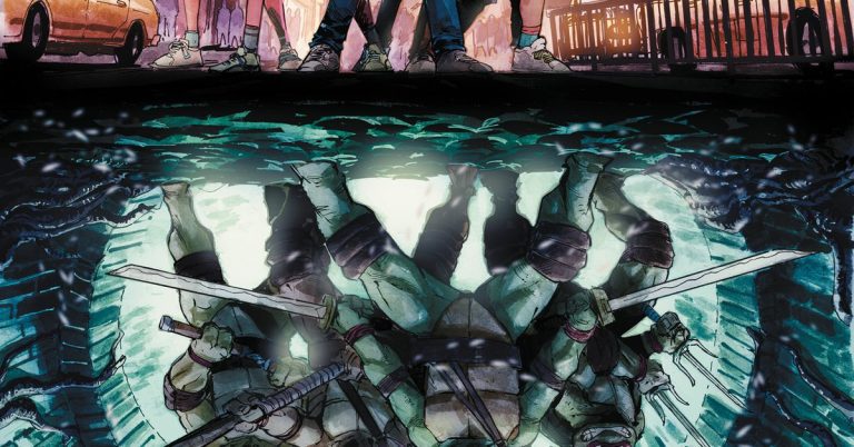 Une bande dessinée croisée TMNT x Stranger Things arrive en juillet
