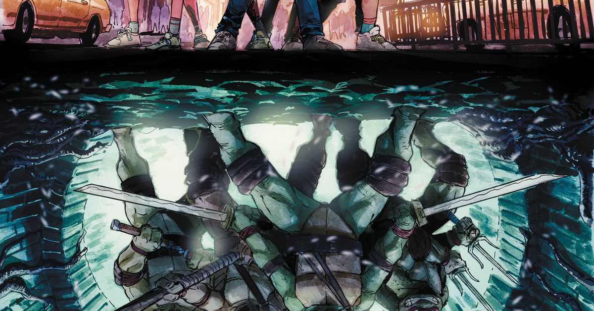 Une bande dessinée croisée TMNT x Stranger Things arrive en juillet
