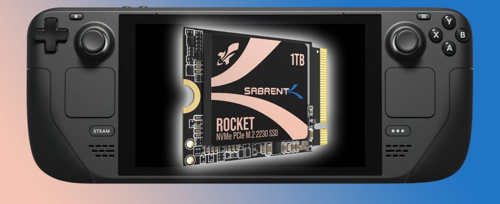 Mettez à niveau votre SSD Steam Deck pour moins cher avec cette offre de 40 % de réduction