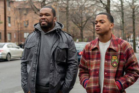 50 cents comme kanan stark, michael rainey jr comme tariq st patrick, puissance