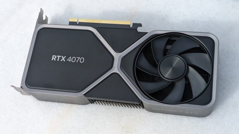 Test de la Nvidia GeForce RTX 4070
