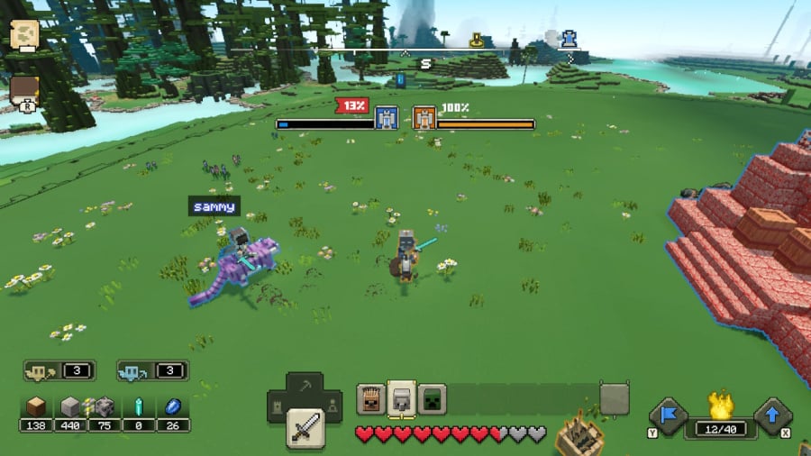 Examen de Minecraft Legends - Capture d'écran 2 sur 6