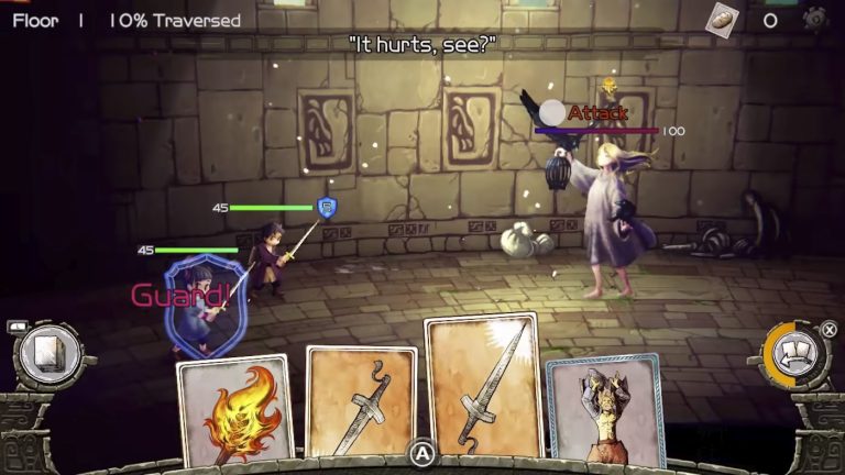 Arcana of Paradise : le gameplay de la tour
