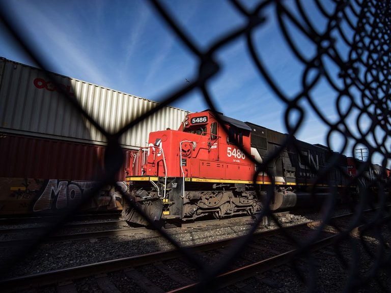 Selon le CN, le trafic ferroviaire montre que la récession a déjà commencé