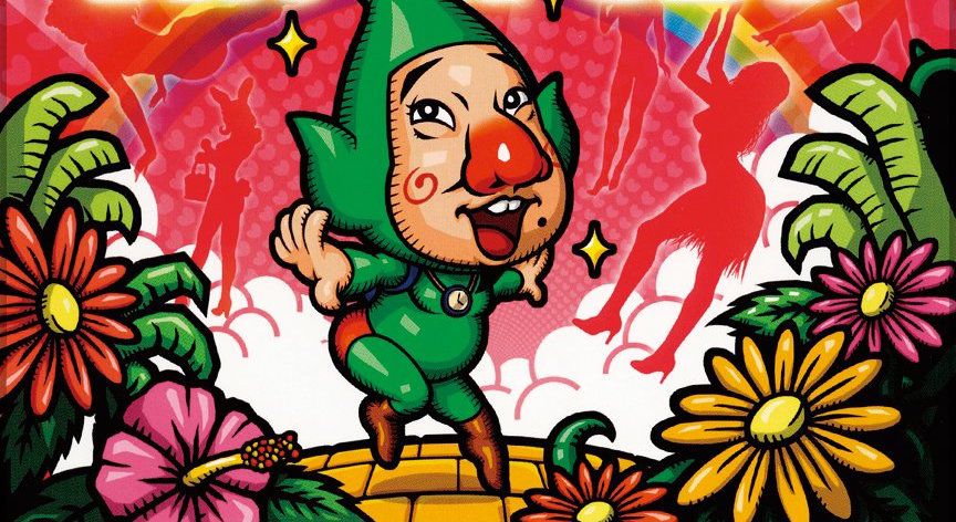 Tingle folicking parmi les fleurs