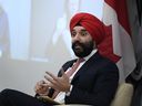 Navdeep Bains, ancien ministre fédéral de l'Industrie.