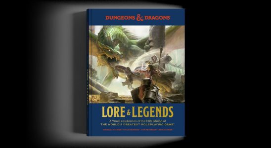 Le livre d'art D&D Lore & Legends explorera la 5e édition, Critical Role