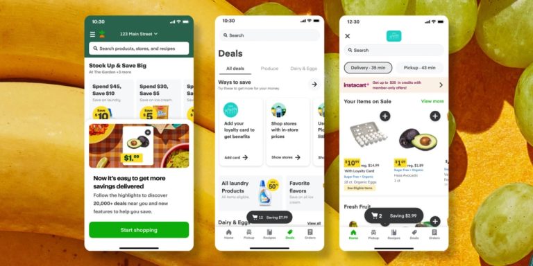 Instacart déploie de nouvelles façons pour les utilisateurs de trouver des offres sur son application