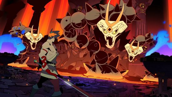 Vente Supergiant Steam - Hades: Zagreus affronte l'hydre osseuse de Lernaean