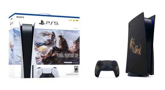 Annonce du pack PS5 Final Fantasy XVI, manette sans fil DualSense en édition limitée et coque de console annoncée