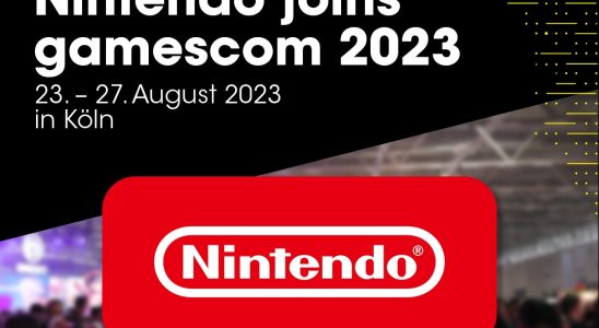 Nintendo confirmé pour la Gamescom 2023