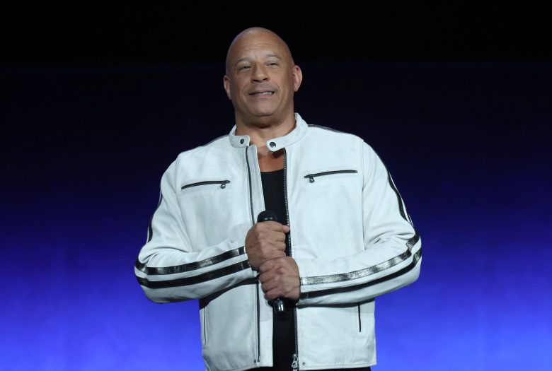 Vin Diesel promotes the upcoming film "Fast X" during the Universal Pictures and Focus Features presentation during CinemaCon