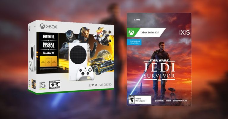 Star Wars Jedi: Survivor est gratuit à l'achat d'une Xbox Series S
