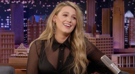 Blake Lively on The Tonight Show