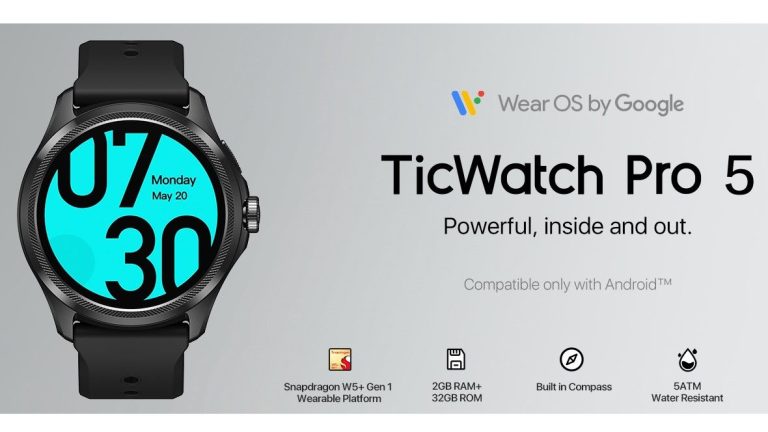 TicWatch Pro 5 vient d’être révélé – et il vole une fonctionnalité clé d’Apple Watch