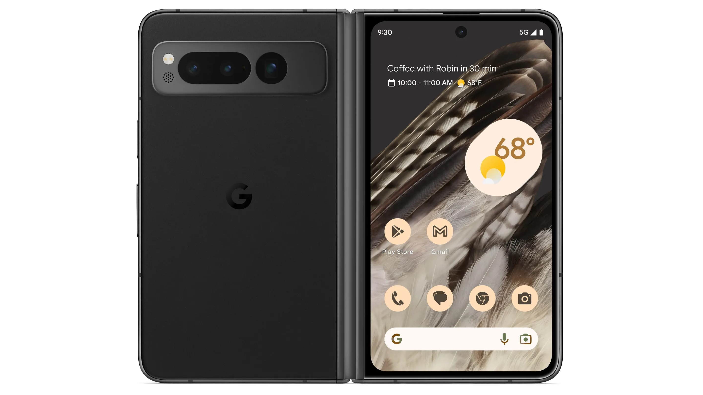 Fuites de photos promotionnelles du Google Pixel Fold