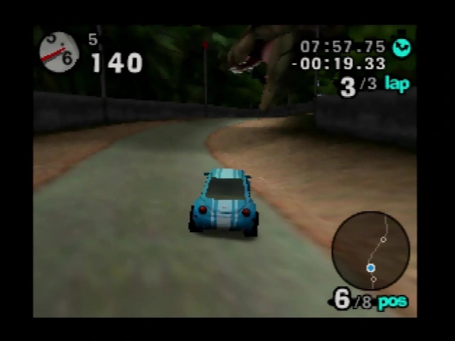 Coccinelle Adventure Racing T-Rex N64