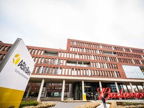 Photo d'illustration prise lors d'une visite au Global Innovation and Technology Center d'AB InBev, mardi 29 novembre 2022, à Louvain.  (Photo de JASPER JACOBS/BELGA MAG/AFP via Getty Images)