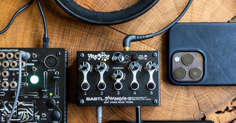 Bastl Instruments taquine un mini mélangeur stéréo avec des commandes de saturation uniques