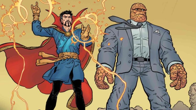 Ben Grimm et Doctor Strange deviennent mystiques dans Clobberin’ Time #3