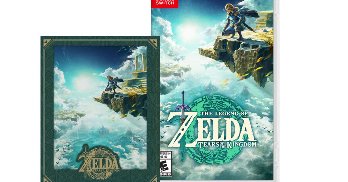 Best Buy propose une impression d'art avec les précommandes de Zelda: Tears of the Kingdom
