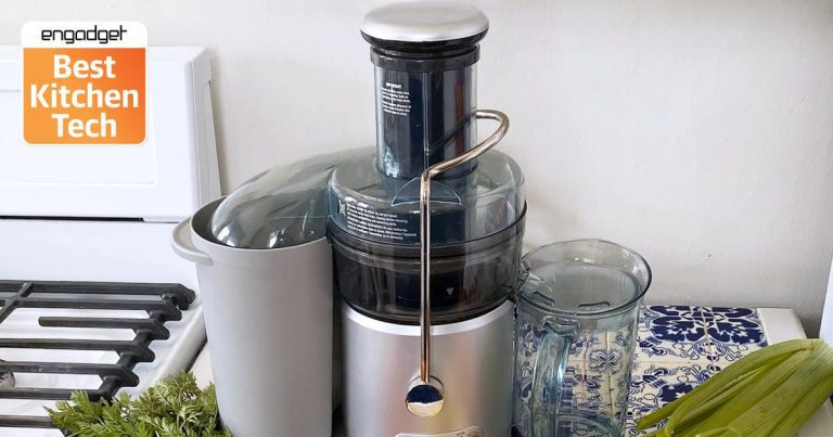 Ce que nous avons acheté : Le Breville Juice Fountain Plus est un moteur à réaction étonnamment utile