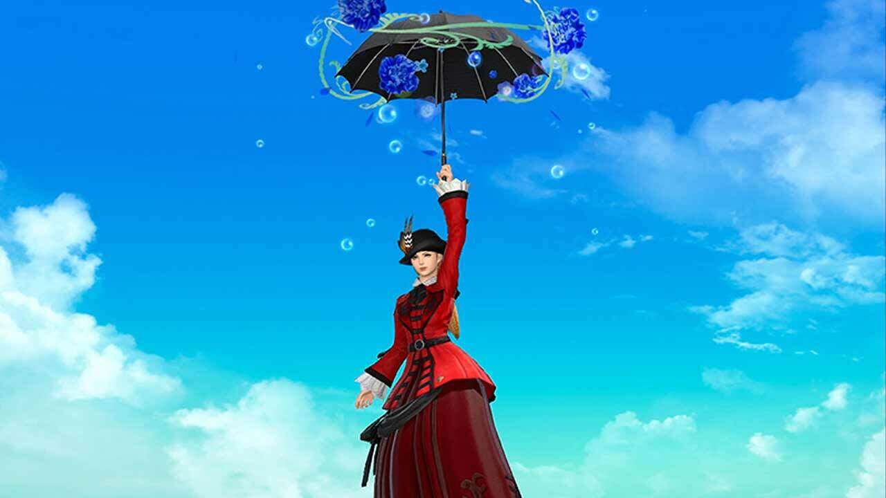 Cette monture Final Fantasy 14 à 24 $ vous transforme en Mary Poppins
