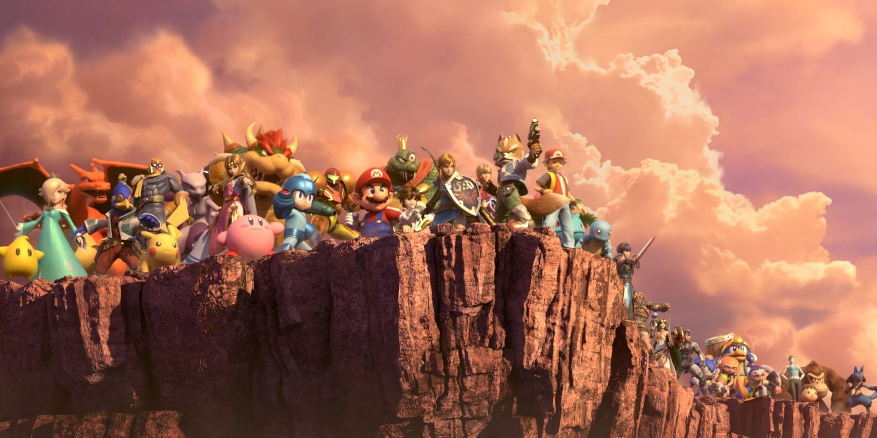 La cinématique d'ouverture du mode World of Light dans Super Smash Bros. Ultimate.