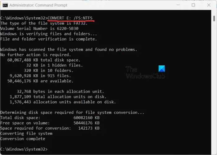 Comment convertir FAT32 en NTFS sans perdre de données sous Windows