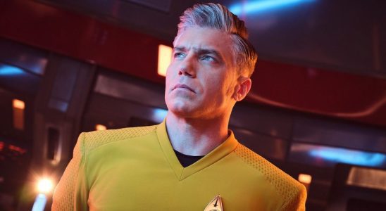 Anson Mount as Christopher Pike in Star Trek: Strange New Worlds