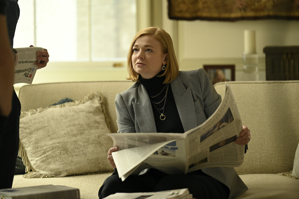 Succession saison 4 épisode 4 Shiv enceinte Sarah Snook