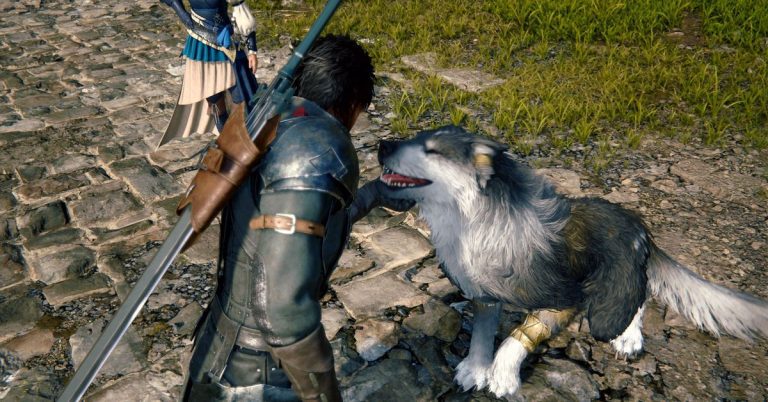 Dans Final Fantasy XVI, vous pouvez commander le chien (et bien plus encore)