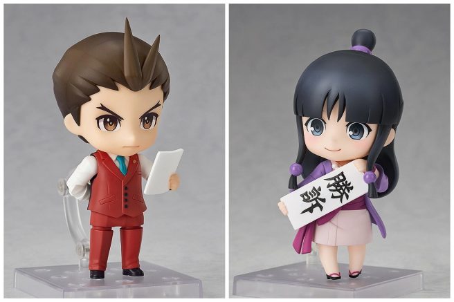 Ace Attorney Apollo Justice et Maya Fey Nendoroids