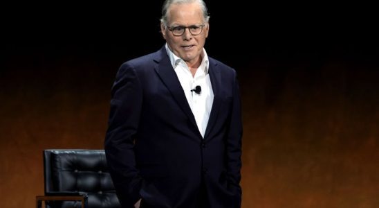 David Zaslav, President and CEO, Warner Bros. Discovery, speaks onstage for the Warner Bros. Pictures Studio Presentation during CinemaCon 2023