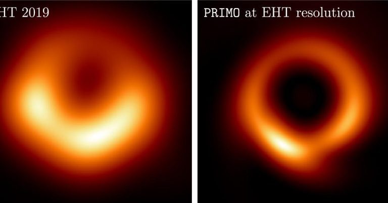 Des chercheurs ont utilisé l’apprentissage automatique pour améliorer la première photo d’un trou noir