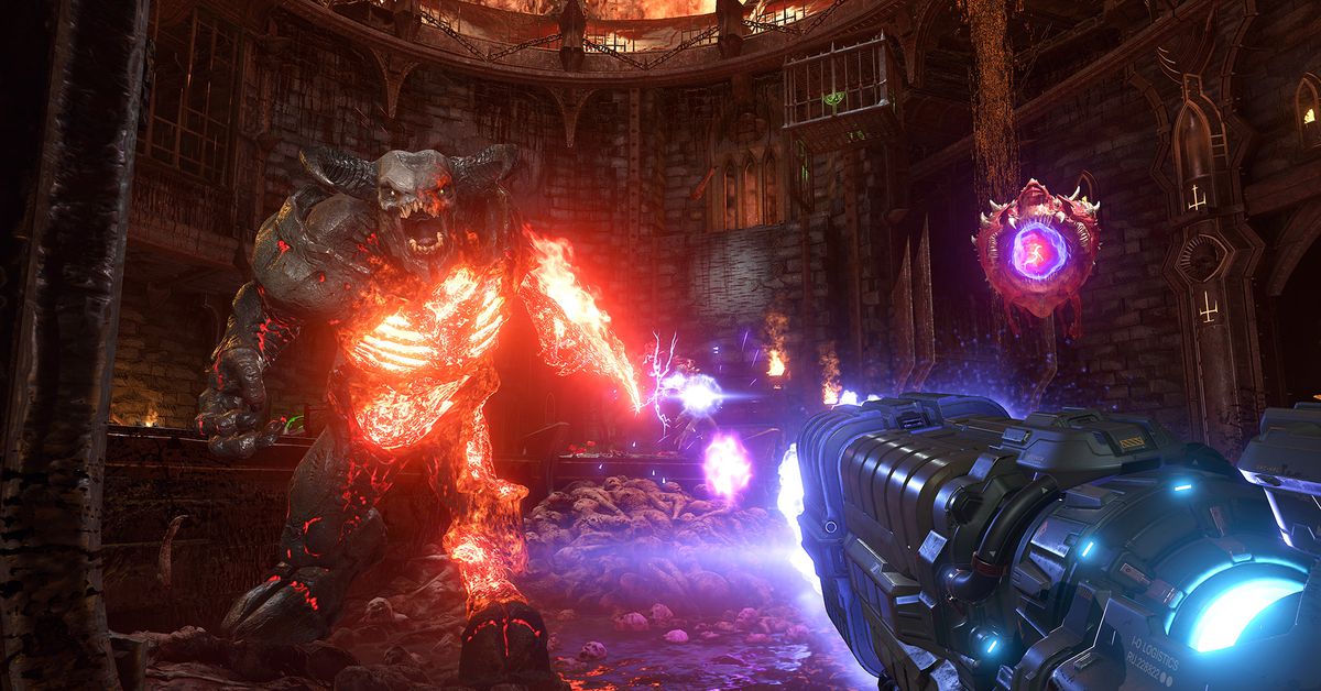 Doom Eternal et Wolfenstein mènent les jeux PS Plus Extra à venir en avril
