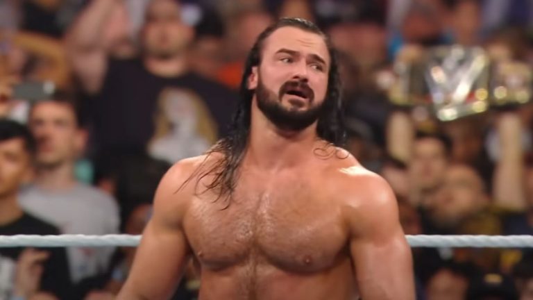 Drew McIntyre at the 2020 Royal Rumble