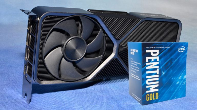 Gamer associe RTX 4070 avec Pentium.  DLSS 3 le rend jouable