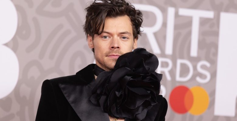 Harry Styles at the 2023 BRIT Awards