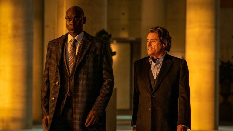 Lance Reddick and Ian McShane in John Wick: Chapter 4