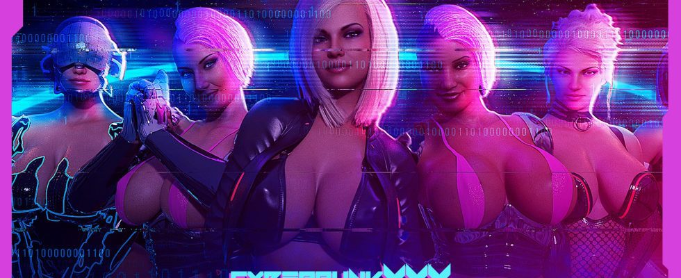 Jeu d'action à la troisième personne sur le thème des adultes, gameplay CyberpunkXXX 4K